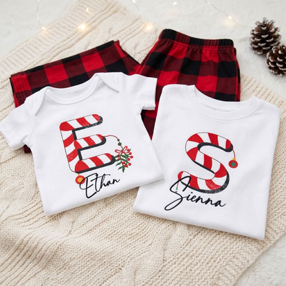 Christmas T-Shirt - Candy Cane Christmas Decorations