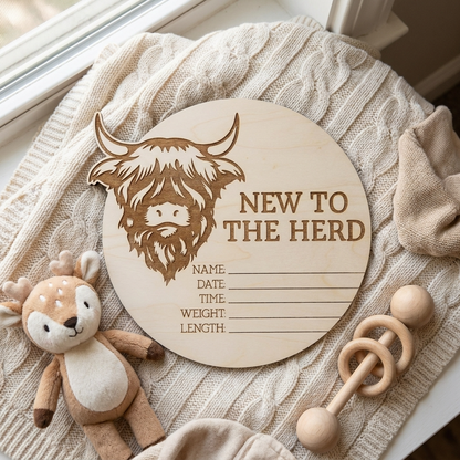New to the Herd Birth Disc