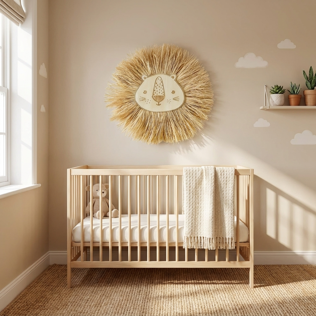 Raffia Lion