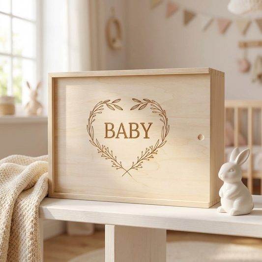 Keepsake Box - Baby Heart