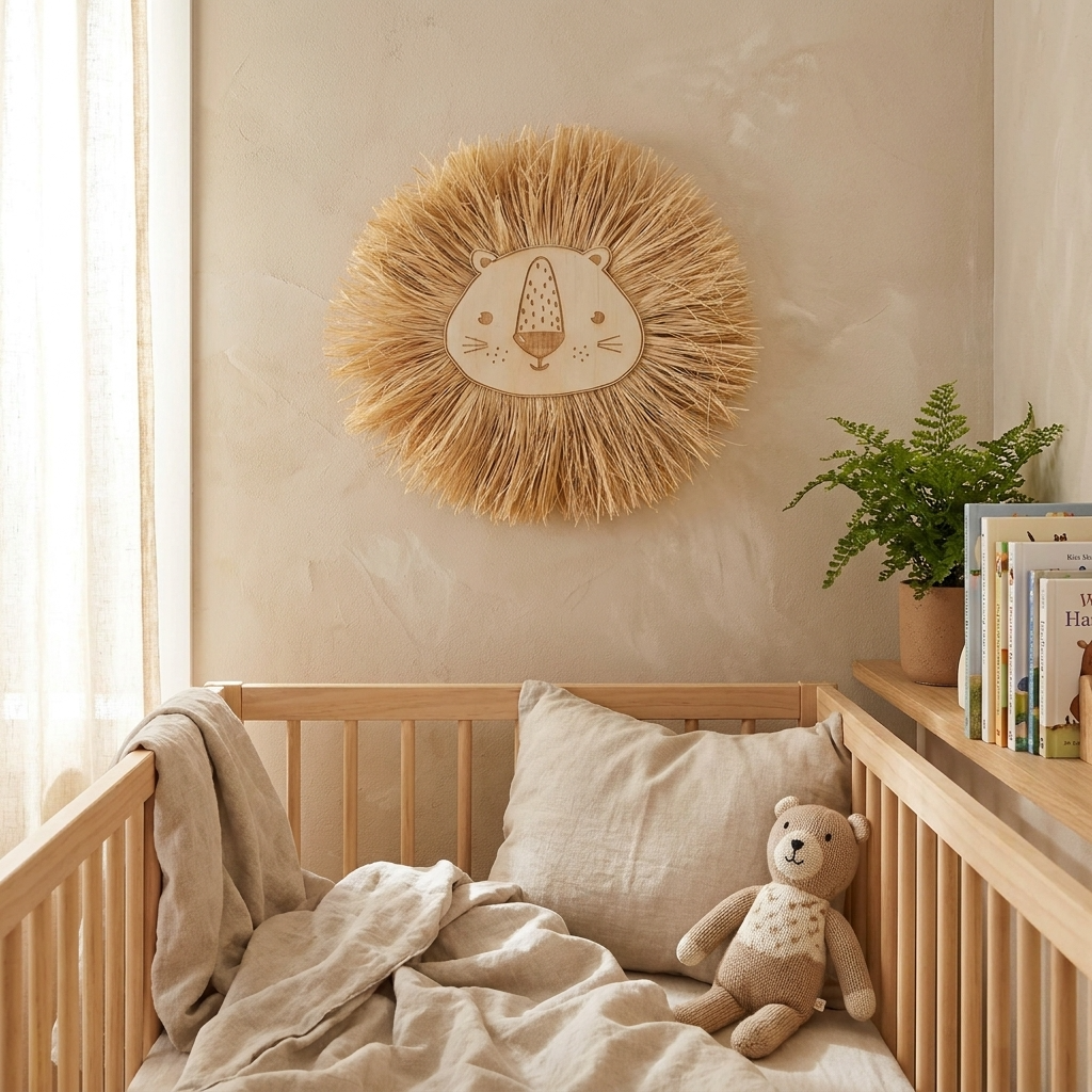 Raffia Lion