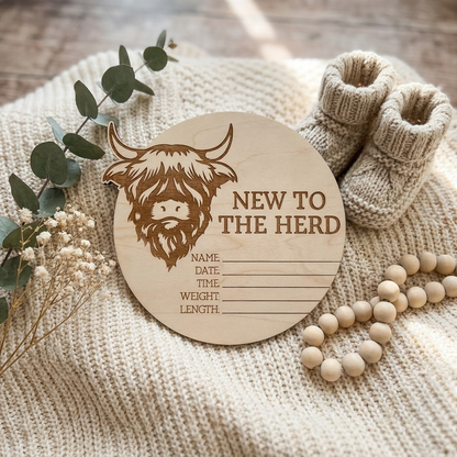 New to the Herd Birth Disc