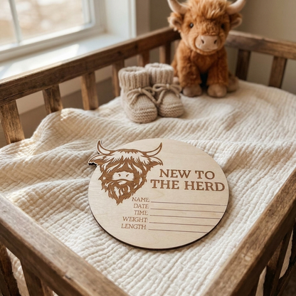New to the Herd Birth Disc