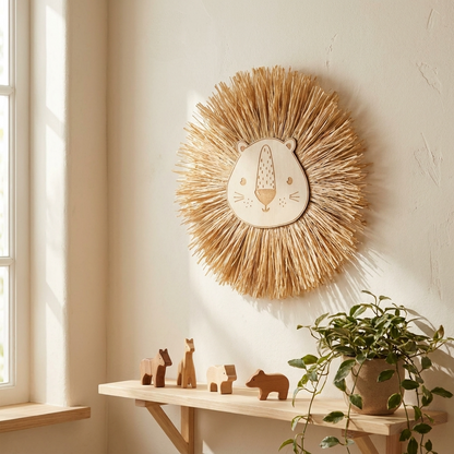 Raffia Lion