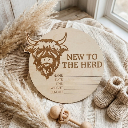New to the Herd Birth Disc