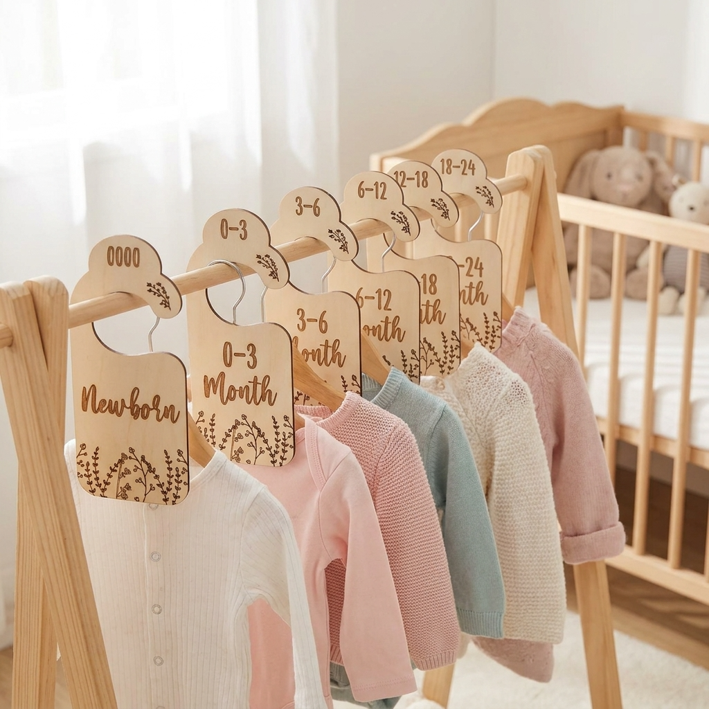Botanical Nursery Wardrobe Dividers