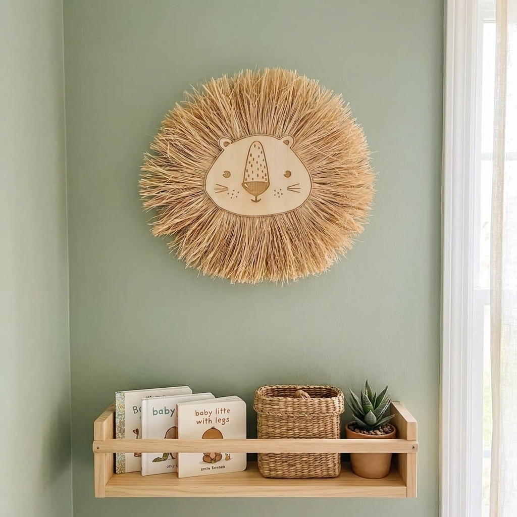 Raffia Lion