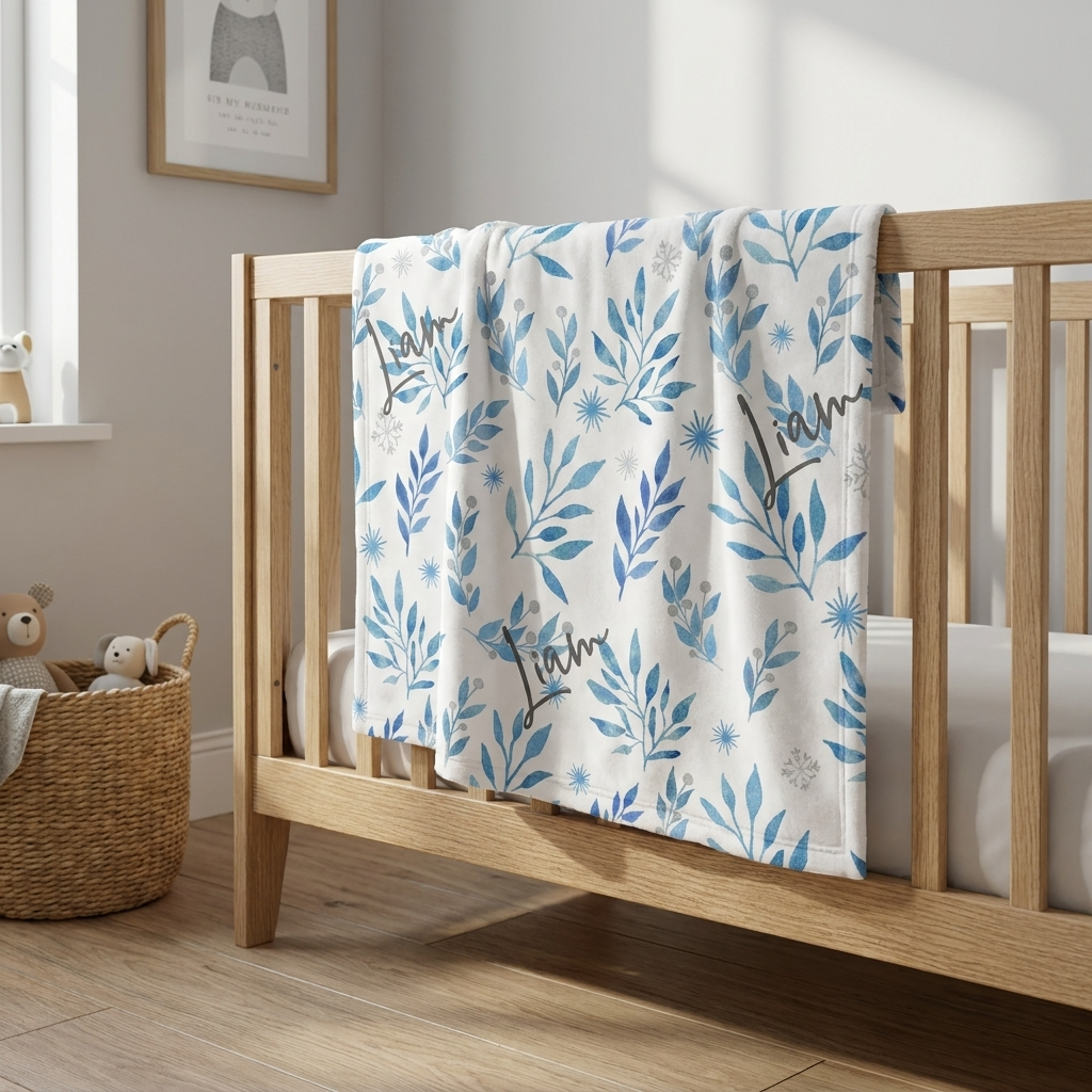 Blanket - Winter Floral