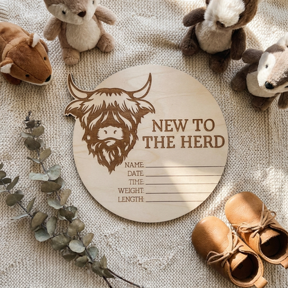 New to the Herd Birth Disc