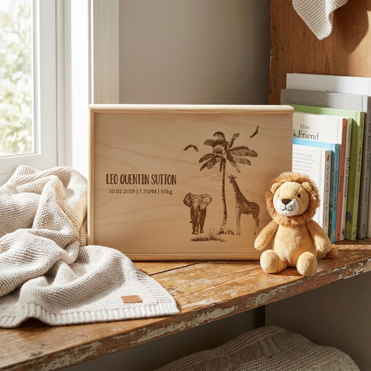 Keepsake Box - Safari