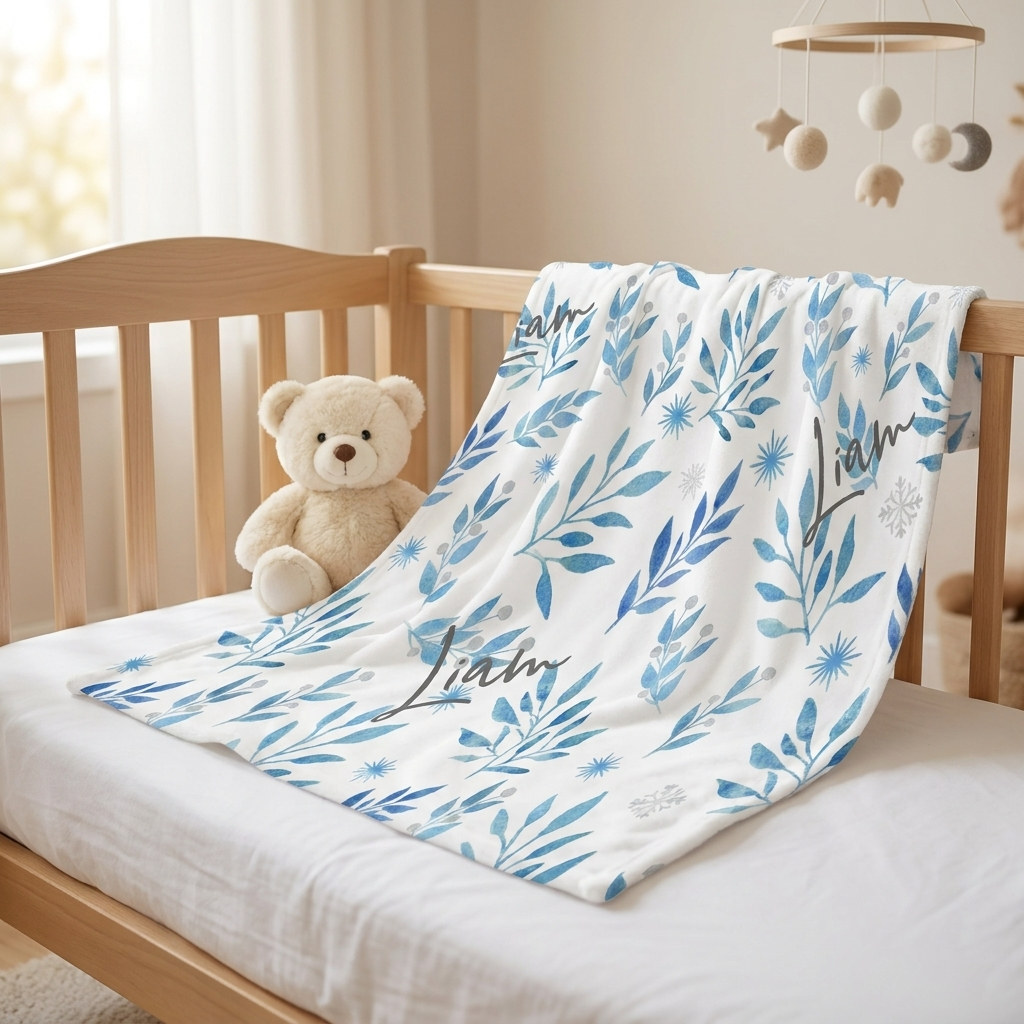 Blanket - Winter Floral