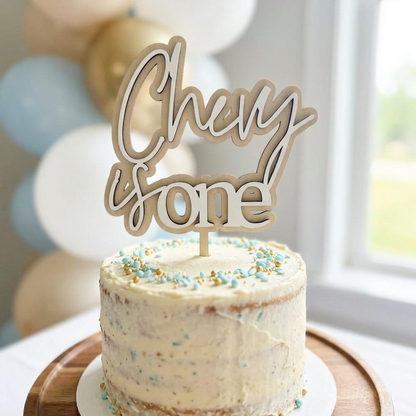 3D Cake Topper