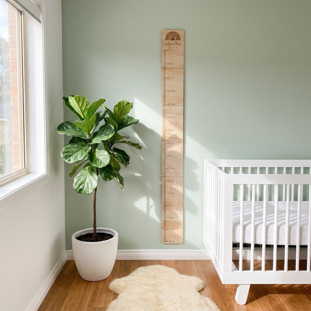 Personalised Growth Chart - Summer Vibes - Timber Tinkers