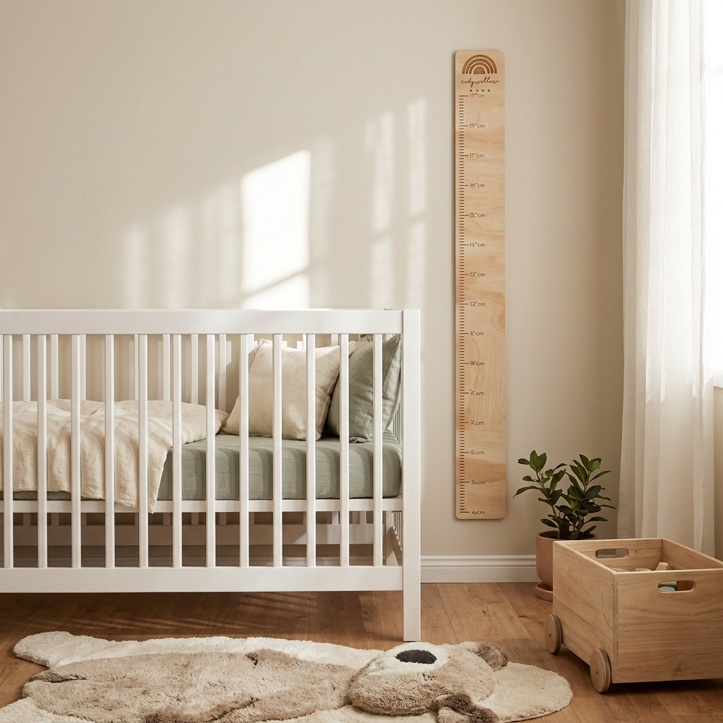 Personalised Growth Chart - Summer Vibes - Timber Tinkers