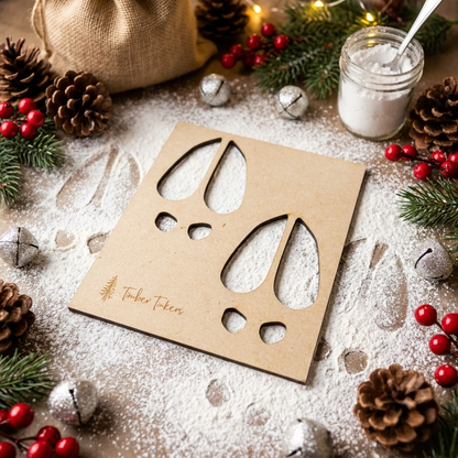 Reindeer Prints Stencil