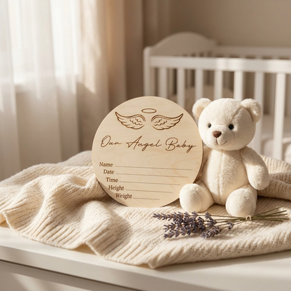 Our Angel Baby Birth Disc