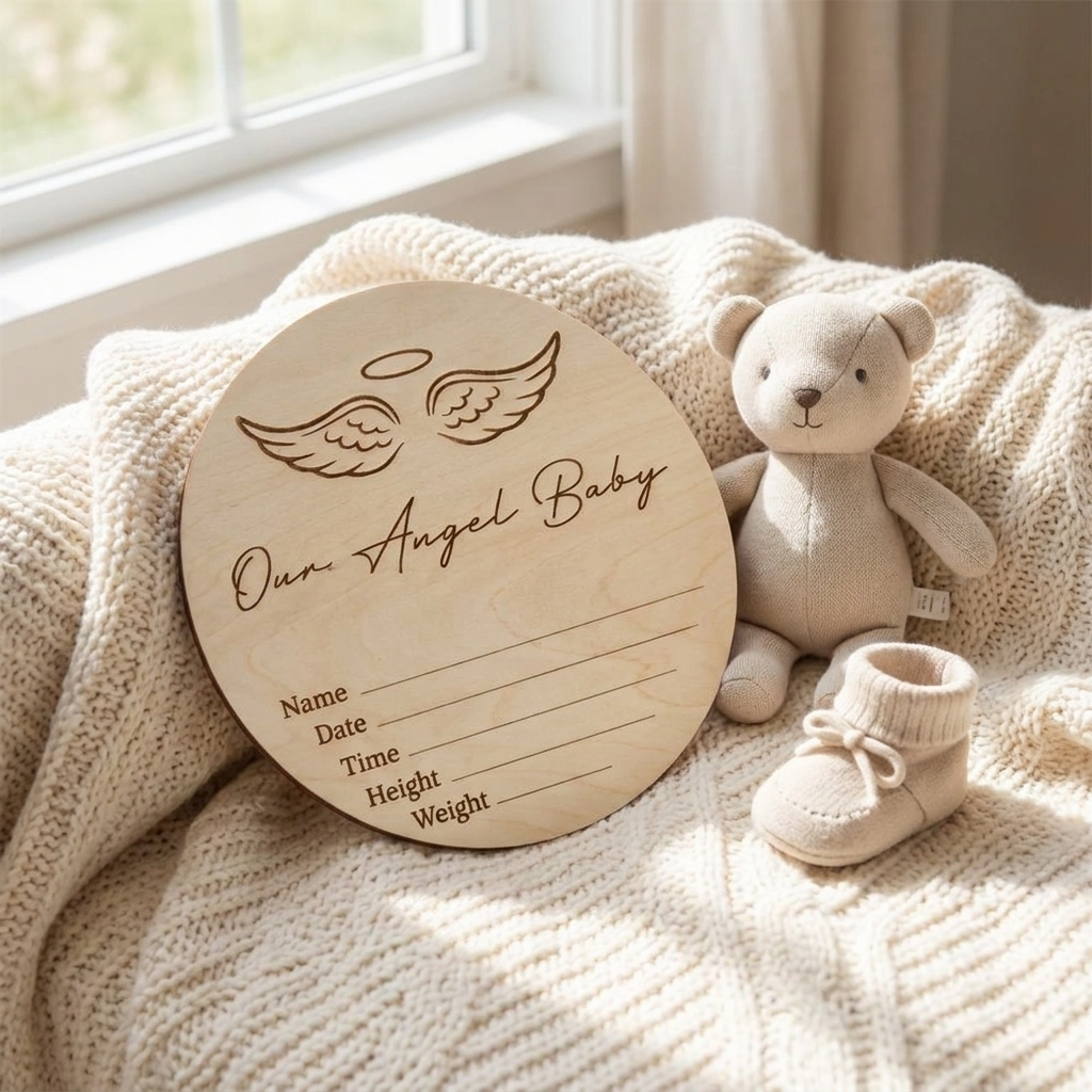 Our Angel Baby Birth Disc