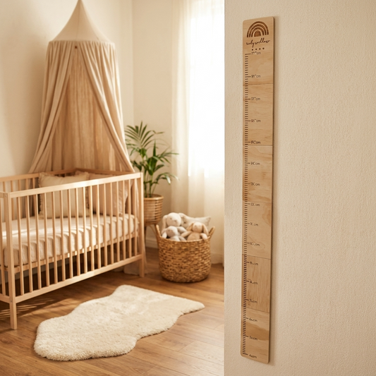 Personalised Growth Chart - Rainbow Days