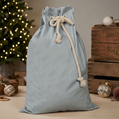 Personalised Canvas Santa Sacks - Multiple Colours