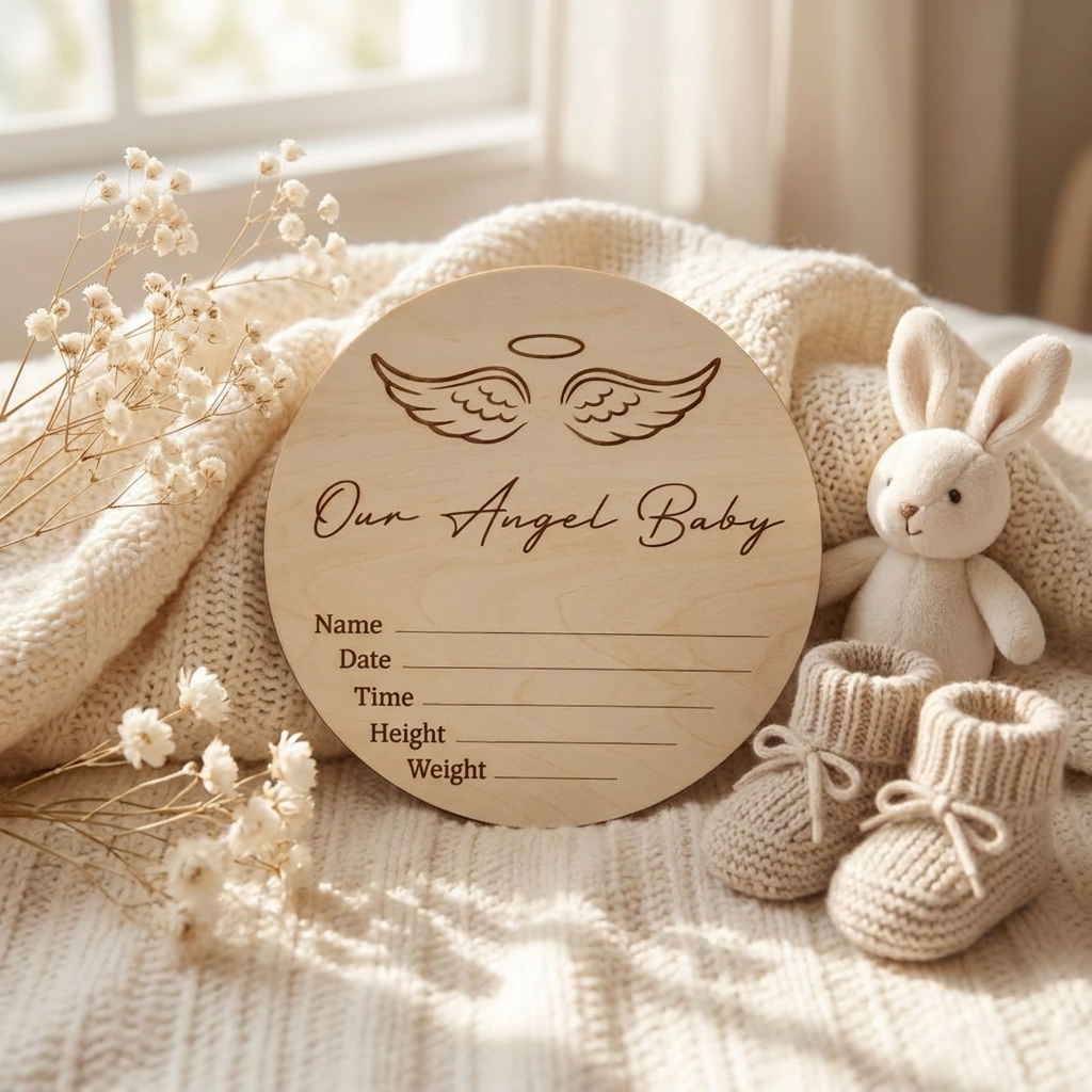 Our Angel Baby Birth Disc