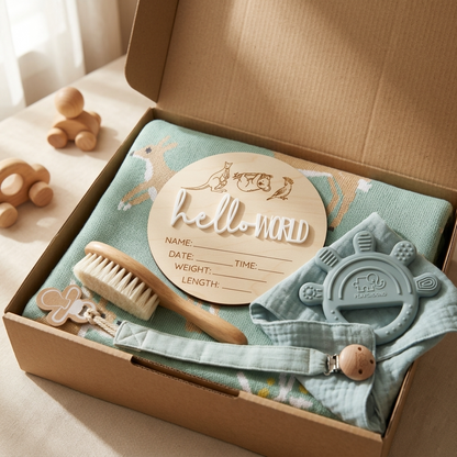 Baby Gift Box - Australiana