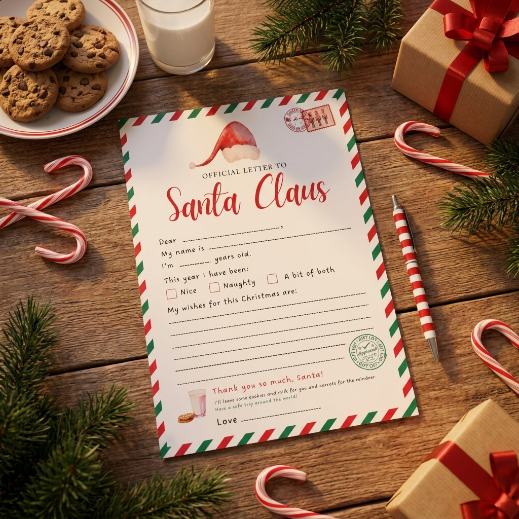 Reuseable Santa Letter