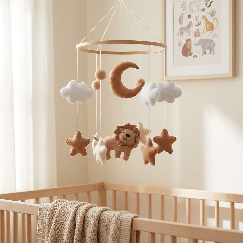 Lion Nursery Mobile