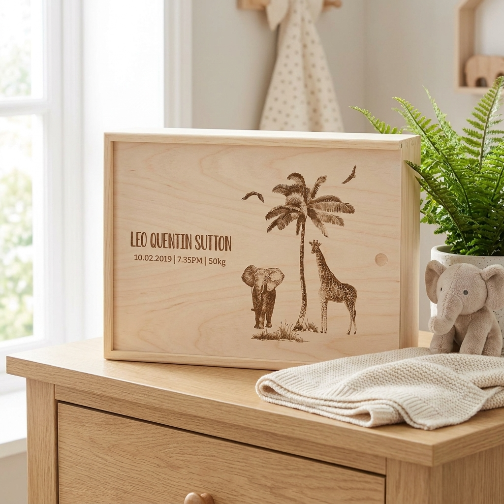 Keepsake Box - Safari
