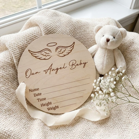 Our Angel Baby Birth Disc
