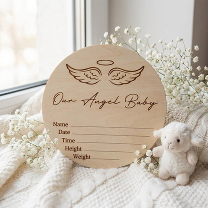 Our Angel Baby Birth Disc