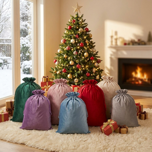 Non Personalised Velvet Santa Sack
