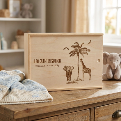 Keepsake Box - Safari