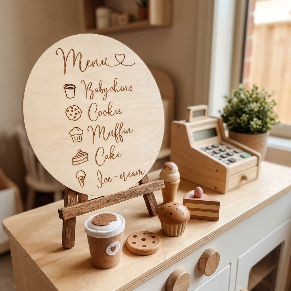 Oval Kids Menu