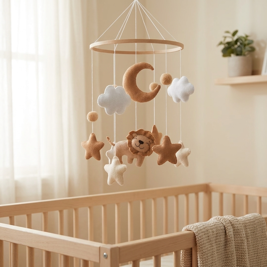 Lion Nursery Mobile