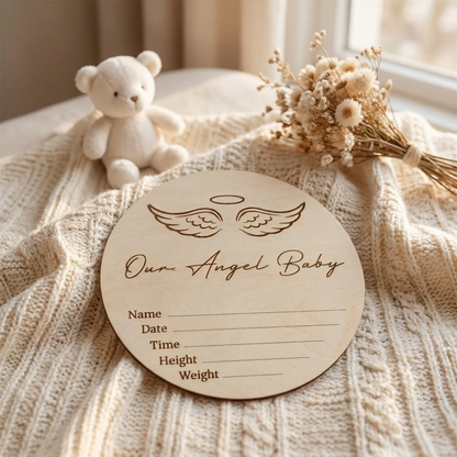 Our Angel Baby Birth Disc