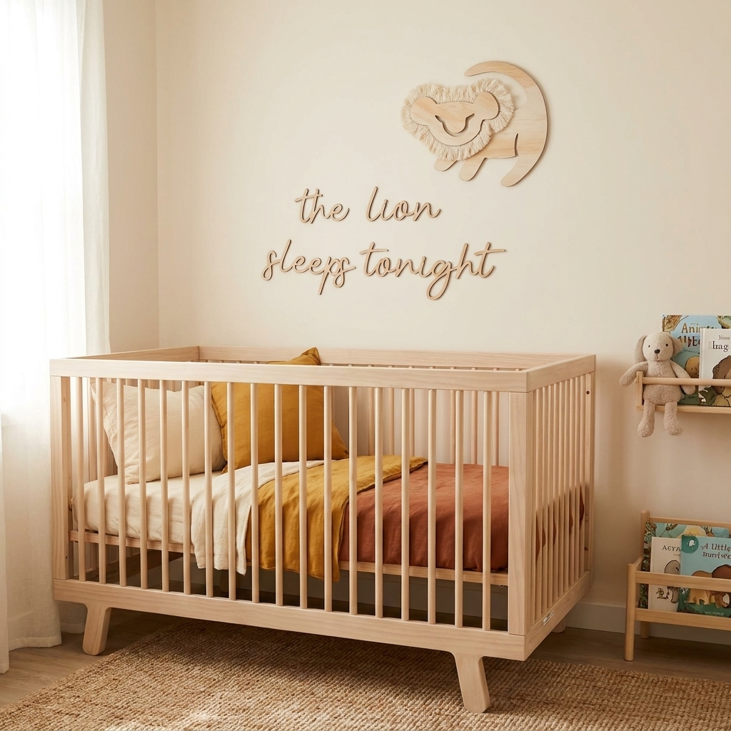 the lion sleeps tonight wall plaque