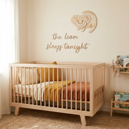 the lion sleeps tonight wall plaque