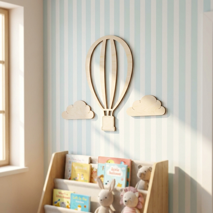 Hot Air Balloon Wall Decal
