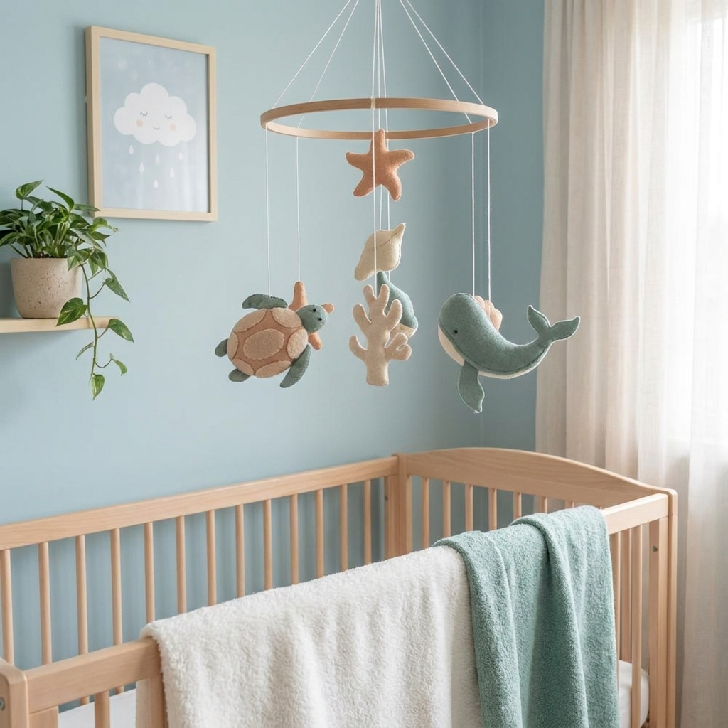 Sea Animals Nursery Mobile