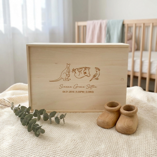 Keepsake Box - Australian Animals