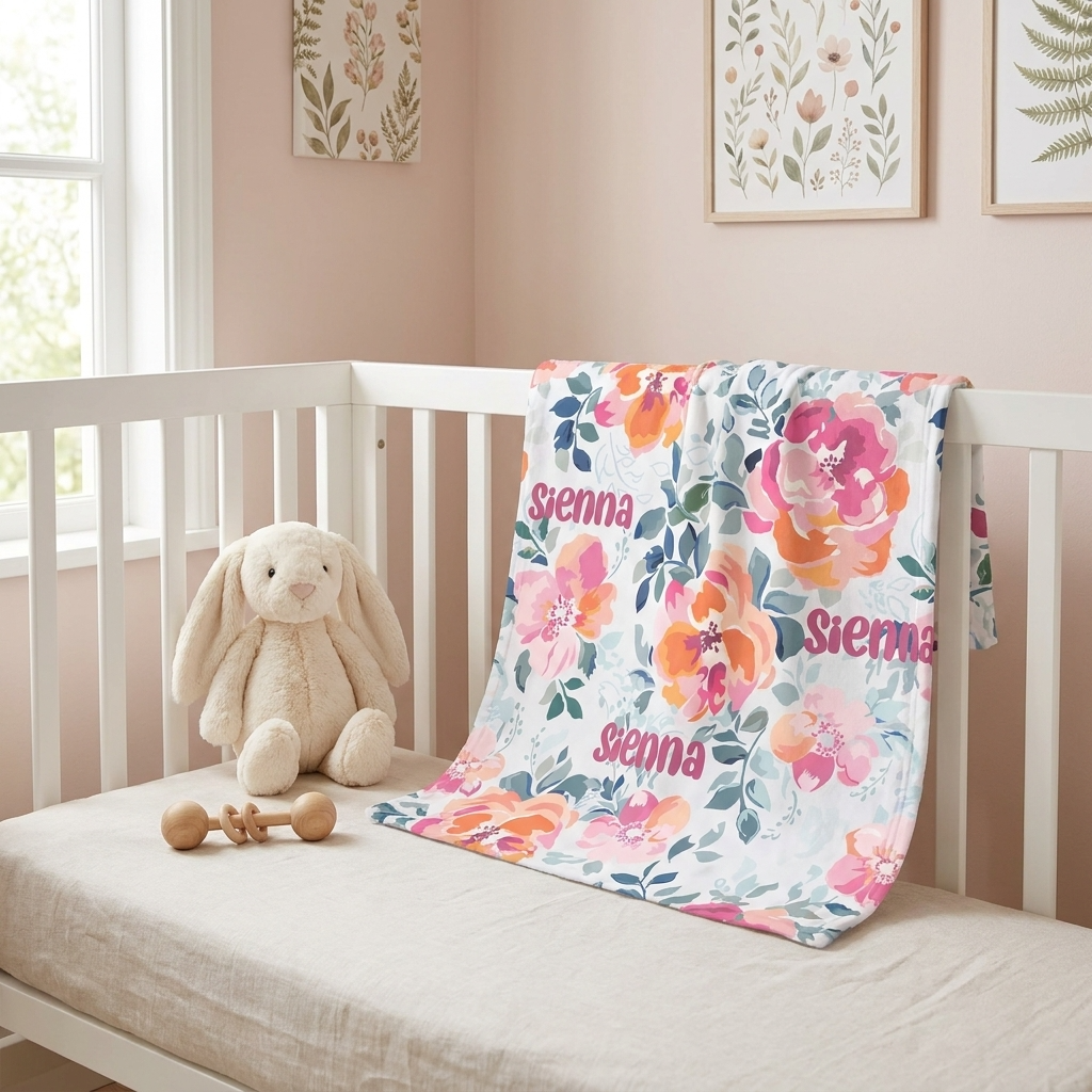 Blanket - Vibrant Flower