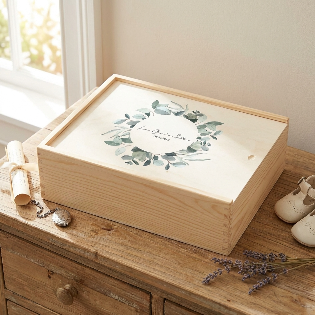 Keepsake Box - Leaf