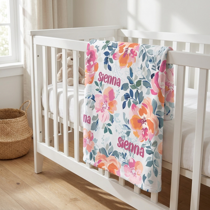 Blanket - Vibrant Flower