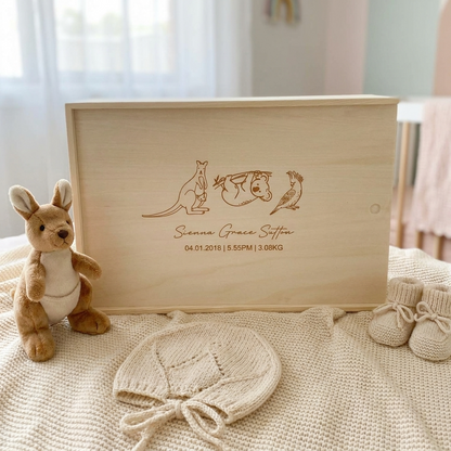 Keepsake Box - Australian Animals