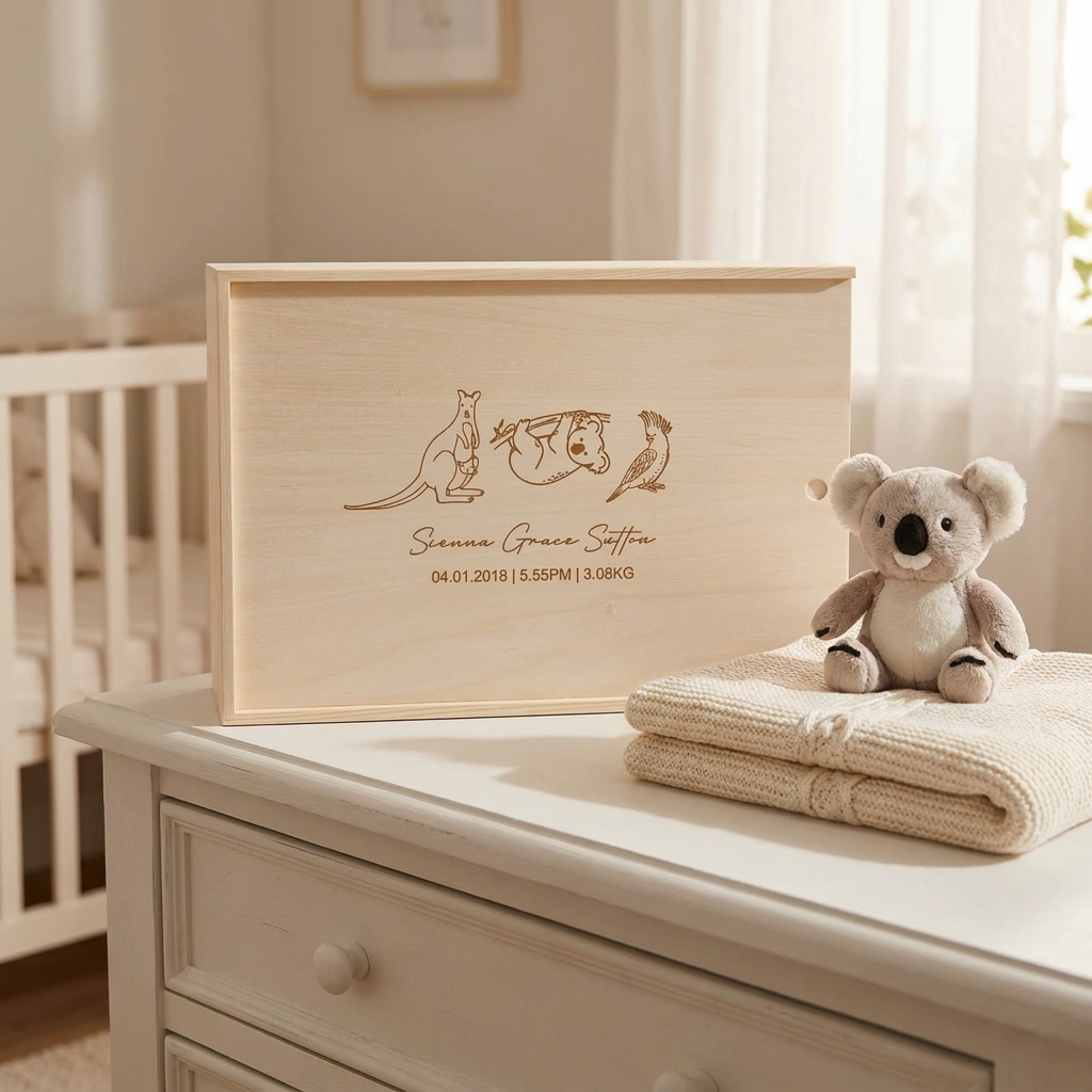 Keepsake Box - Australian Animals