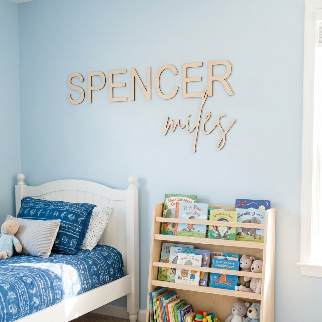2 Names Wall Plaques