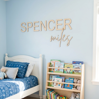 2 Names Wall Plaques
