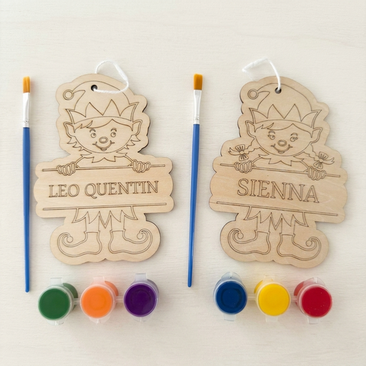 Personalised Elf Paint Kit