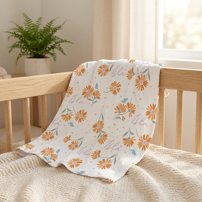 Blanket - Daisy Colourful