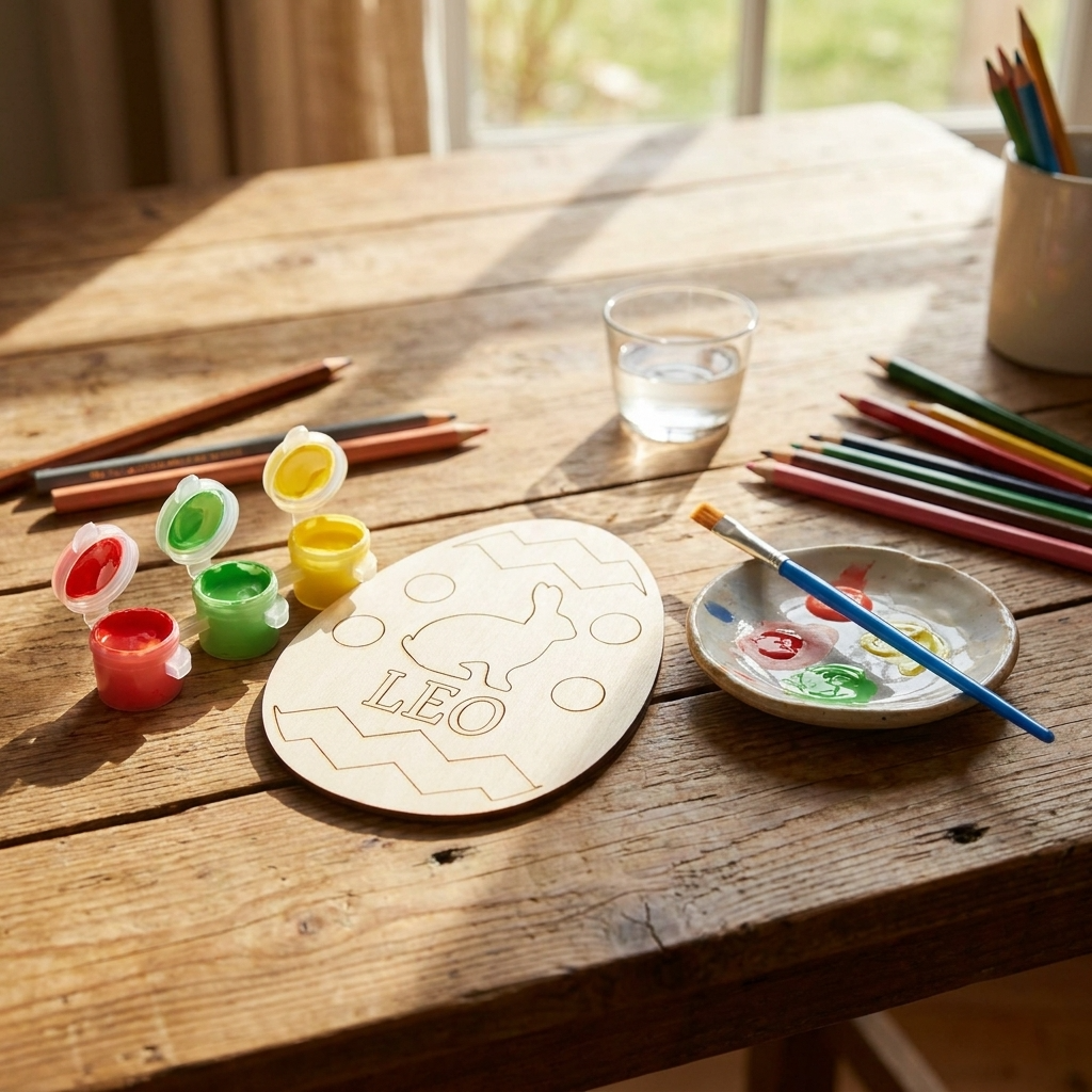 Personalised Egg Paint Kit